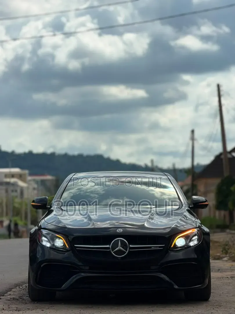 Mercedes-Benz E63 2018 Black
