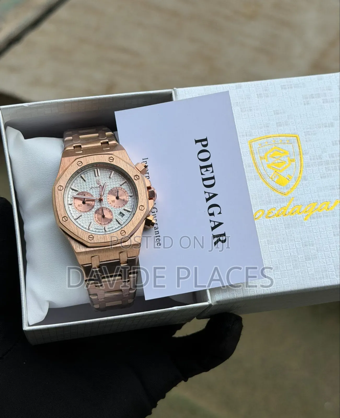 Poedagar 800 Chronograph Royal Oak, Waterproof Unisex Wristwatch