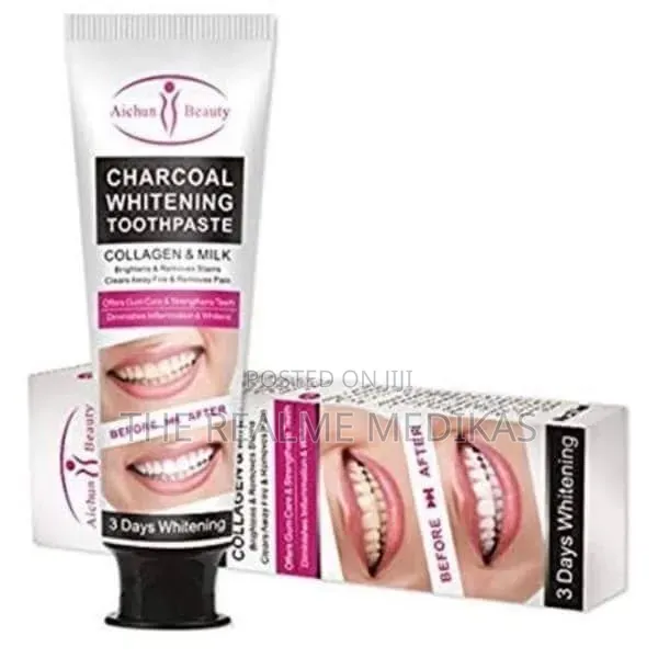 Activated Charcoal Whitening Toothpaste