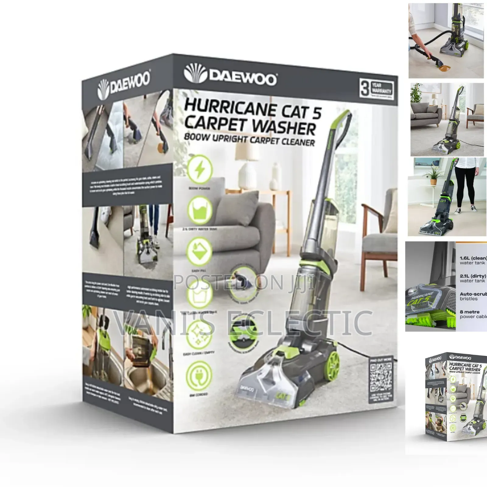 Daewoo Hurricane Cat 5 Carpet Washer