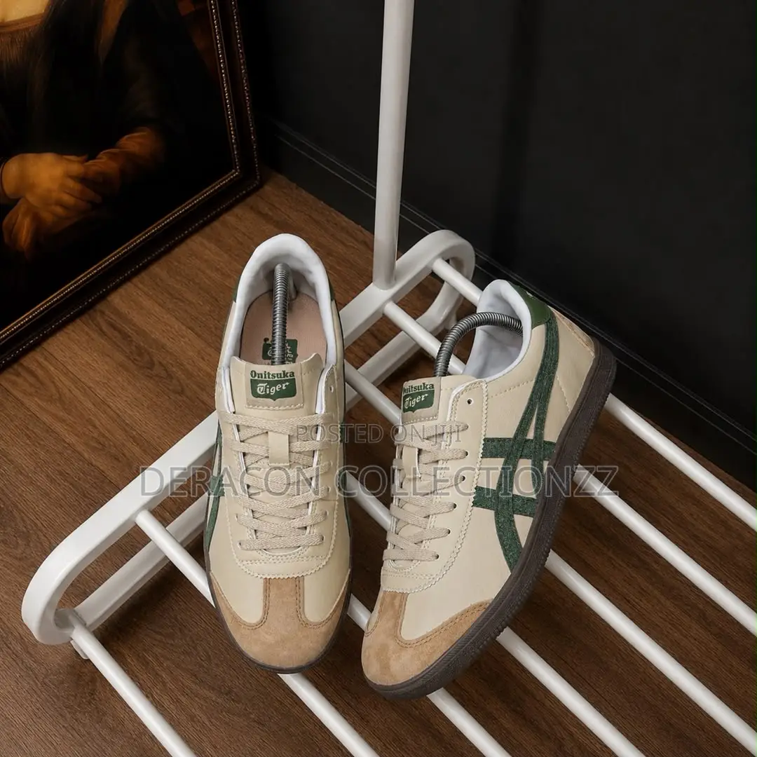 Onitsuka Tiger Mexico 66 With Beige/Green and Black/White
