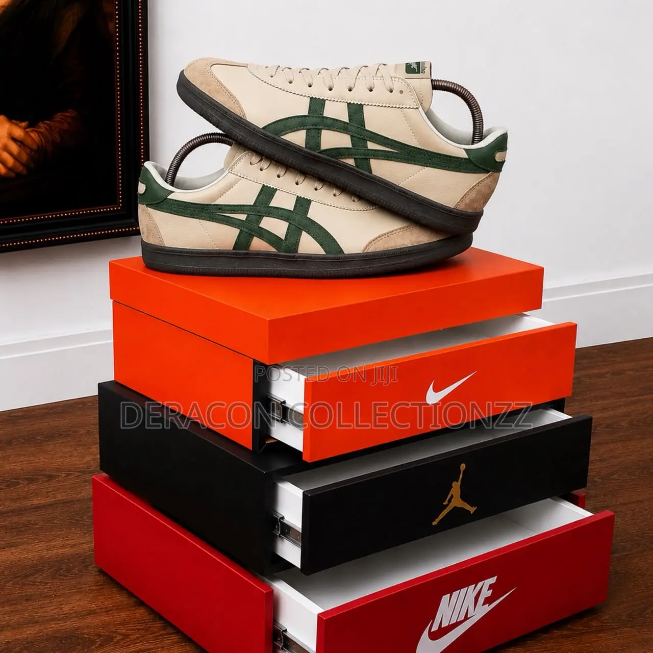 Onitsuka Tiger Mexico 66 With Beige/Green and Black/White