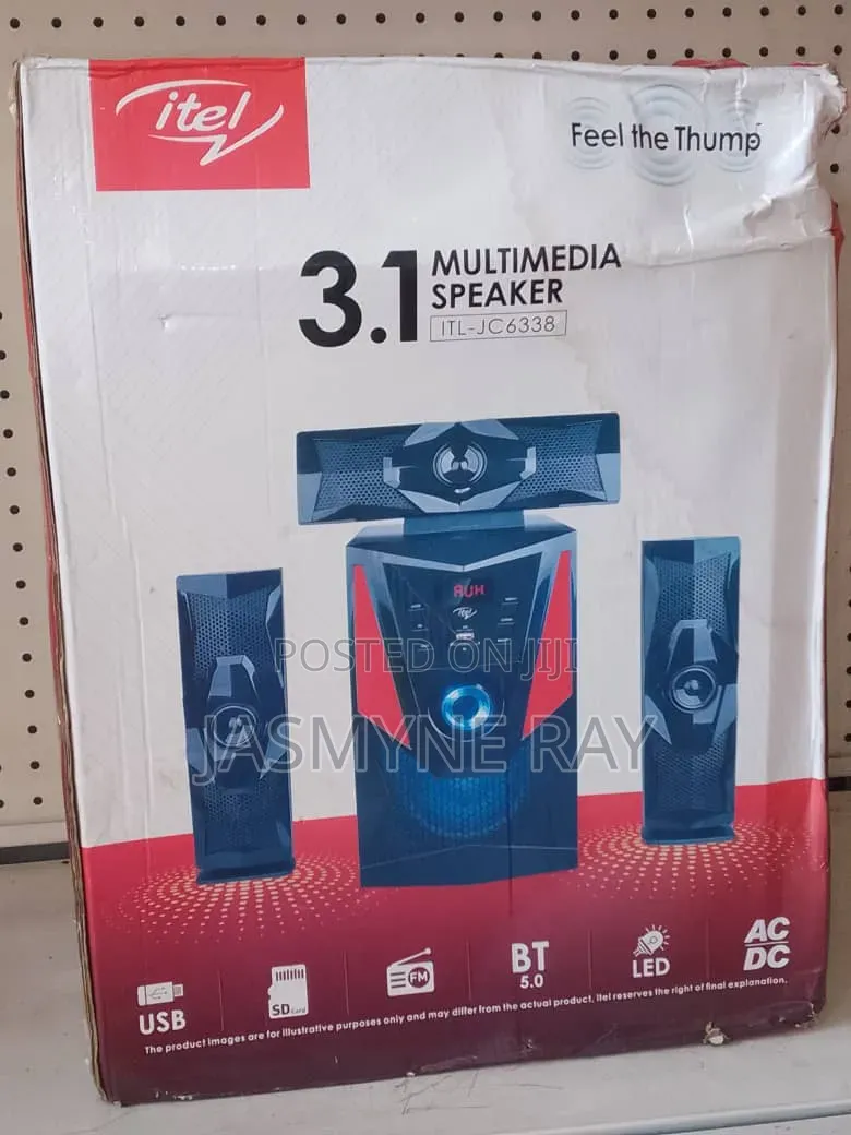 Itel Stylish Design 3.1 Multimedia Speaker