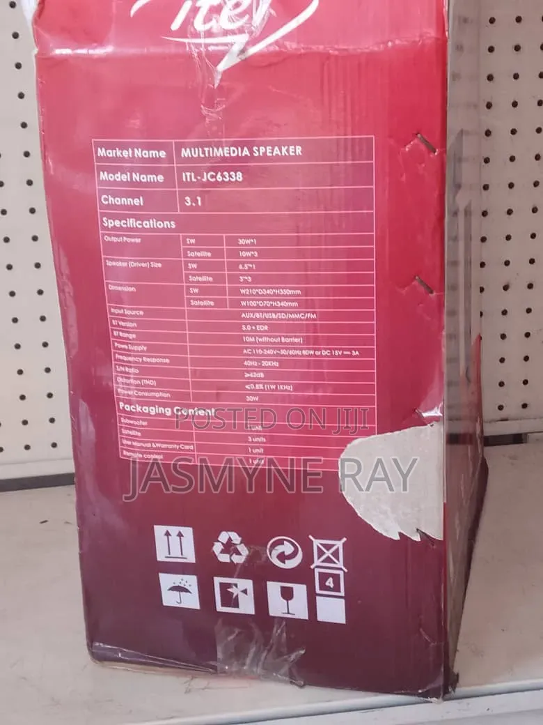 Itel Stylish Design 3.1 Multimedia Speaker