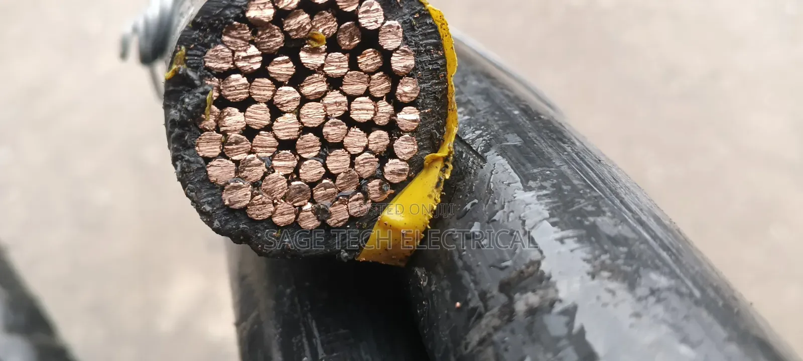 500mm Single Core PVC PVC Armoured Cable Nigerchin