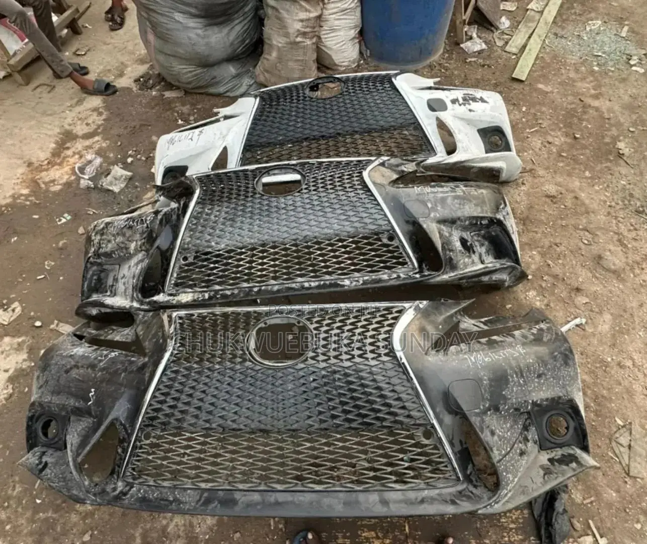 Complete Front Bumper Is 250 2015 Se