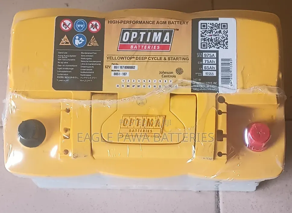 Optima AGM Battery 70ah