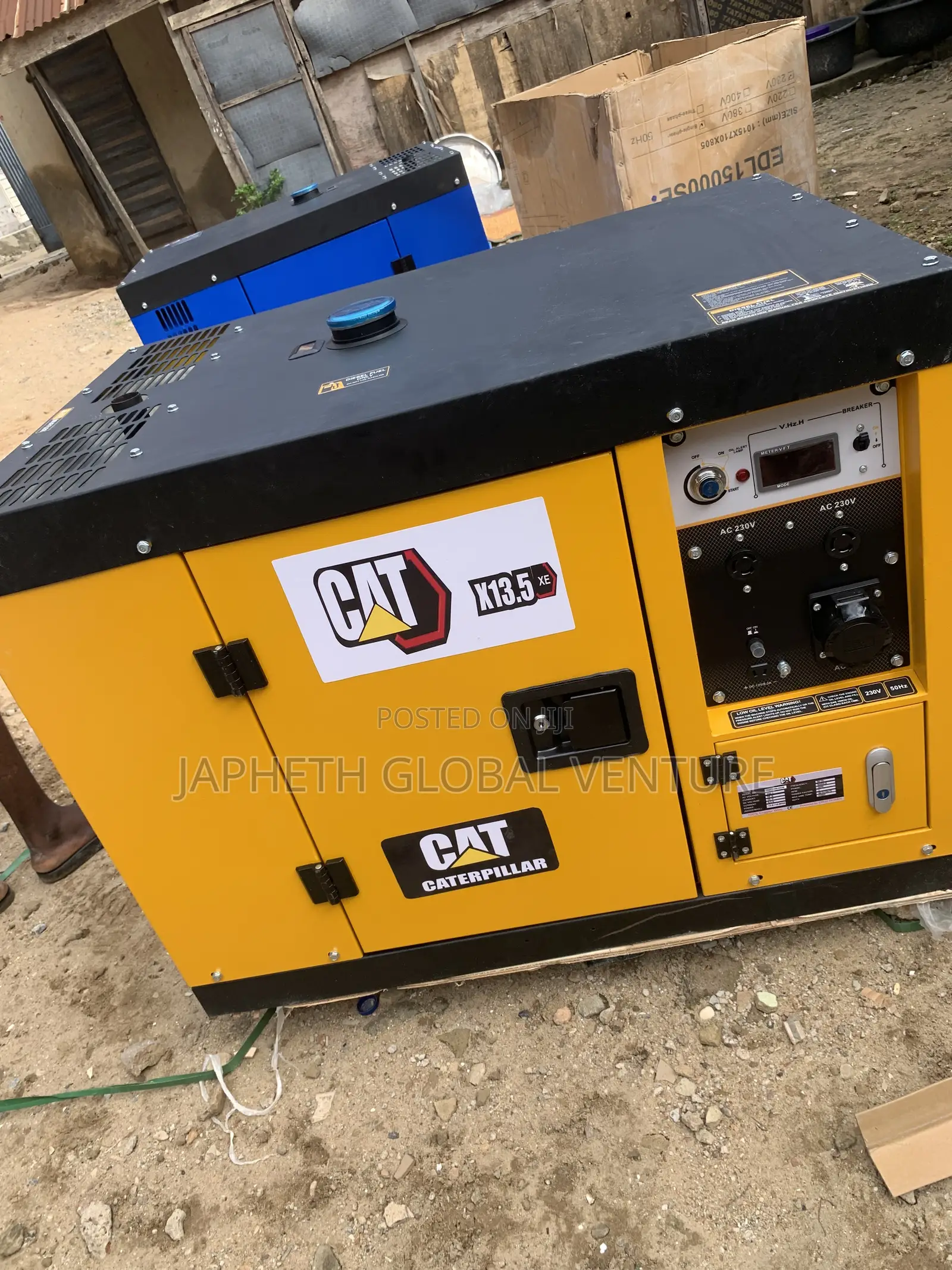 CAT 13.5kVA Silent Power Generator – Strong, Reliable Efficient