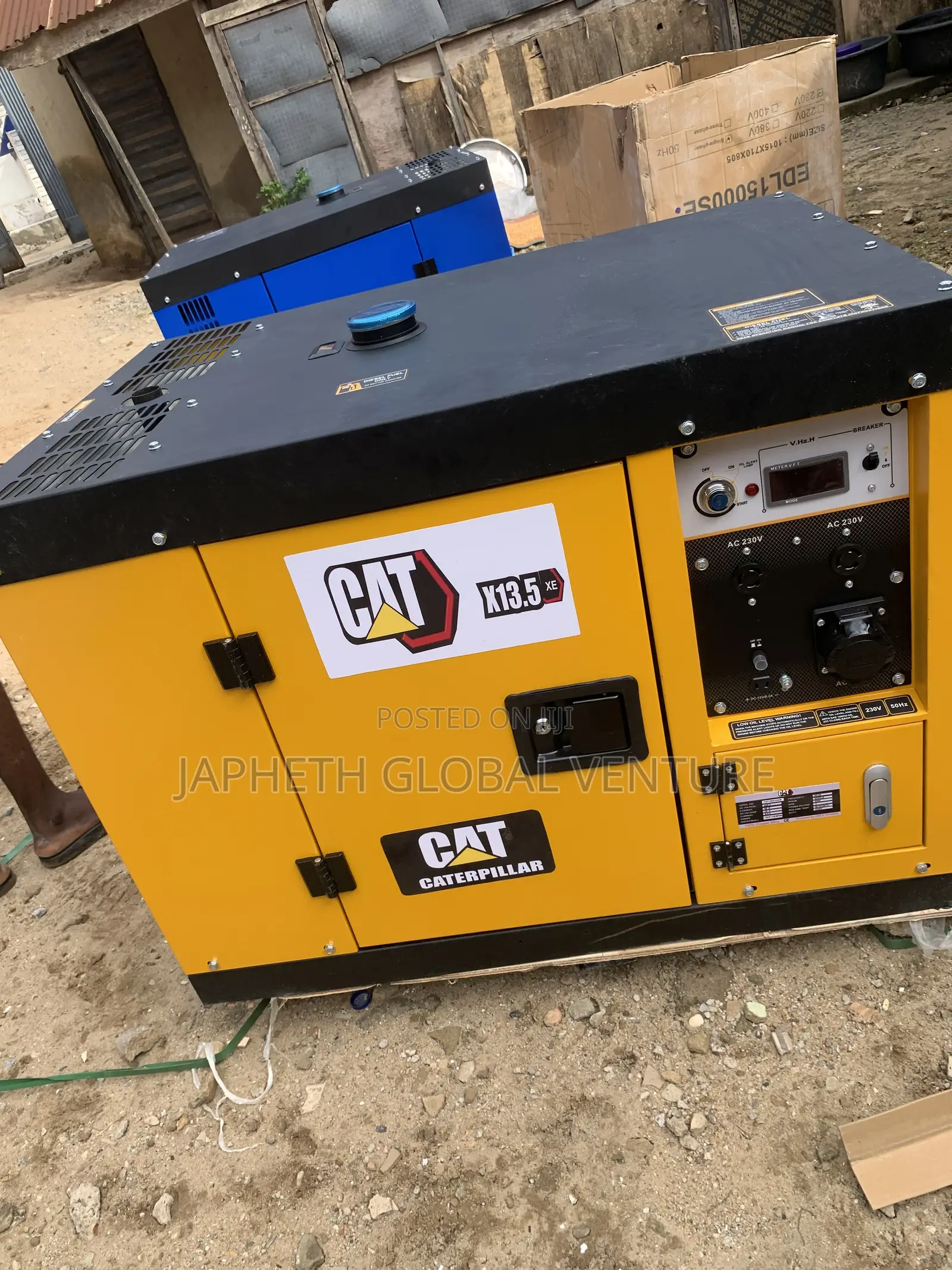 CAT 13.5kVA Silent Power Generator – Strong, Reliable Efficient