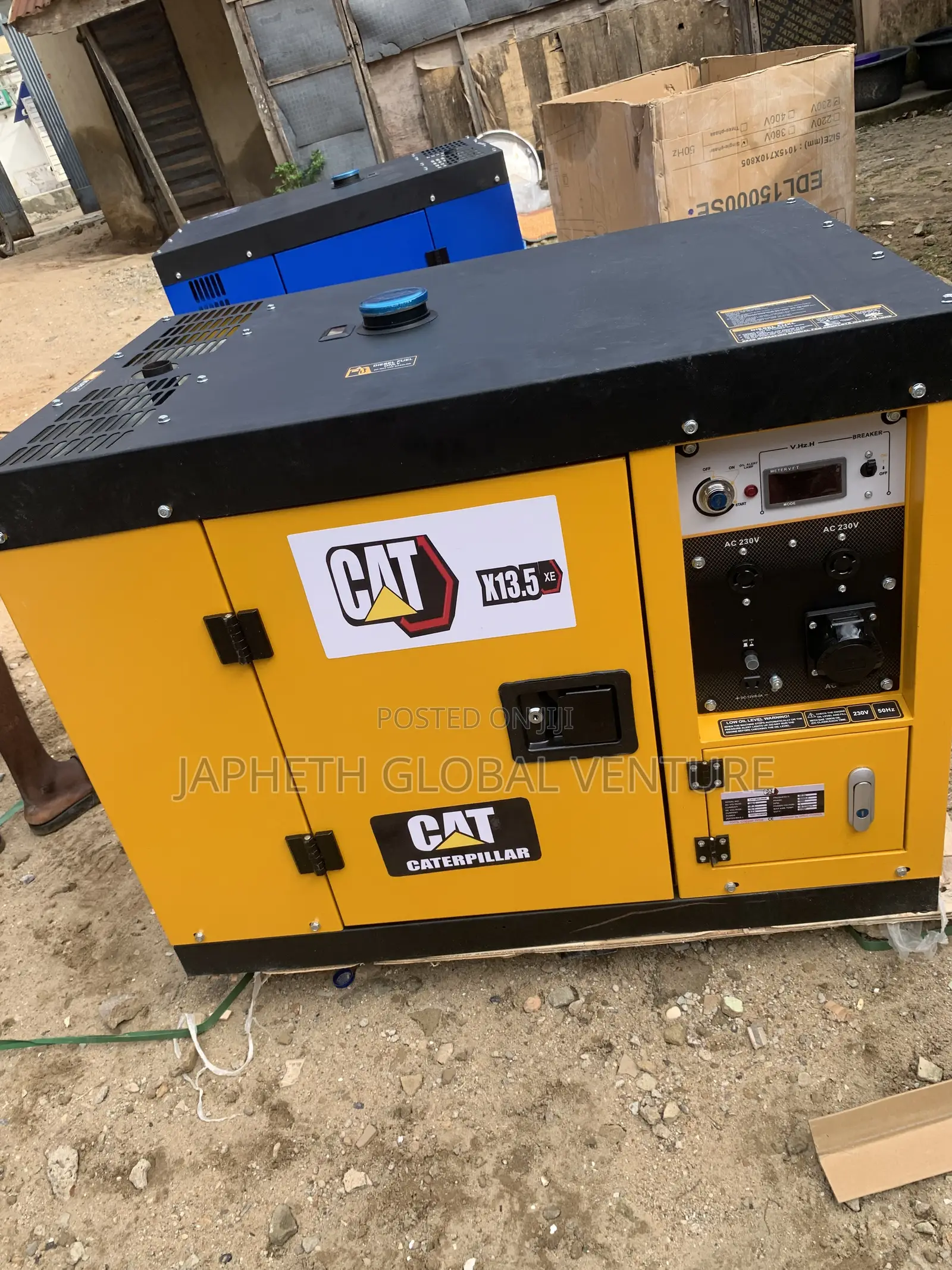 High-Performance CAT 13.5kVA Diesel Soundproof Generator