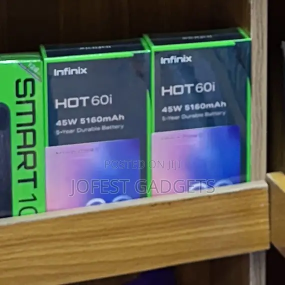 New Infinix Hot 60i 128 GB Gray