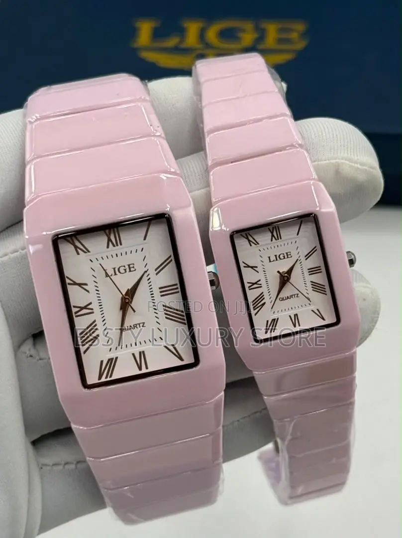 High Quality Luxury LIGE Couple Wristwatch