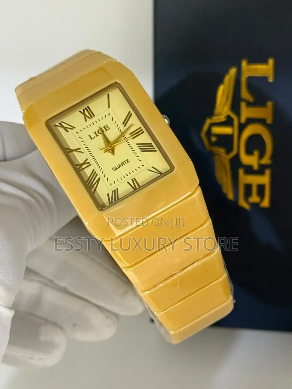 High Quality Luxury LIGE Couple Wristwatch