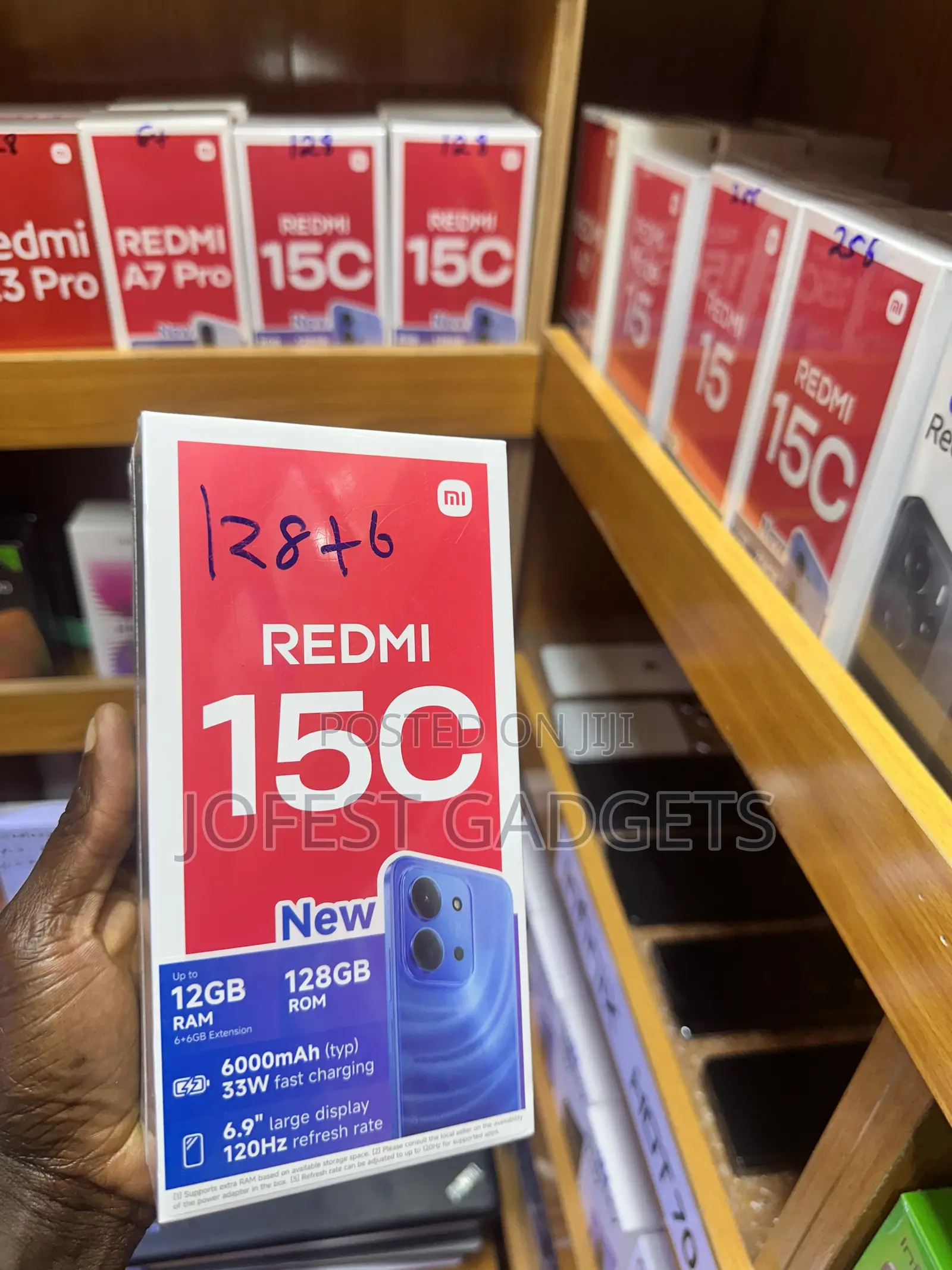 New Xiaomi Redmi 15C 4G 128 GB Blue
