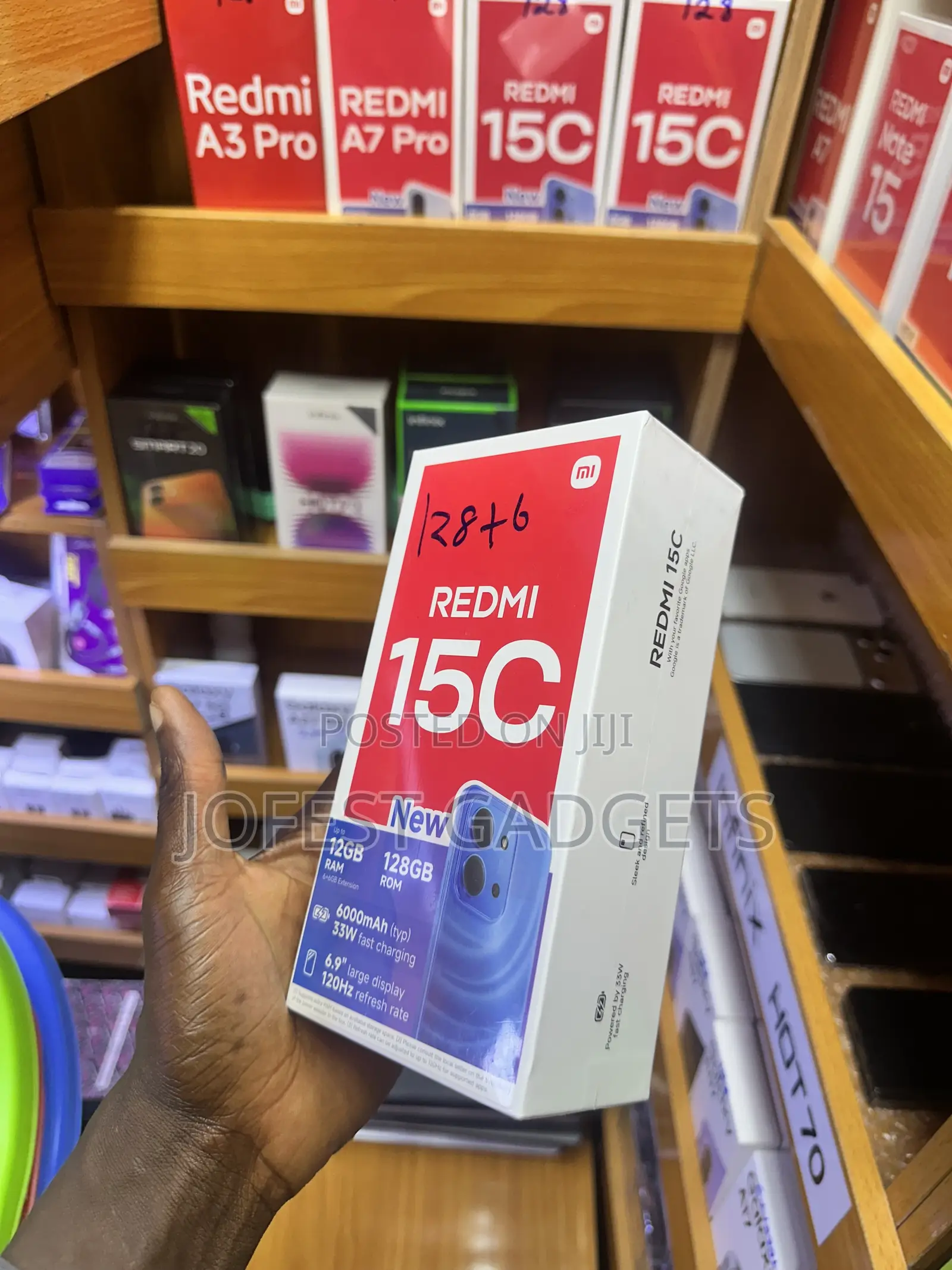 New Xiaomi Redmi 15C 4G 128 GB Blue