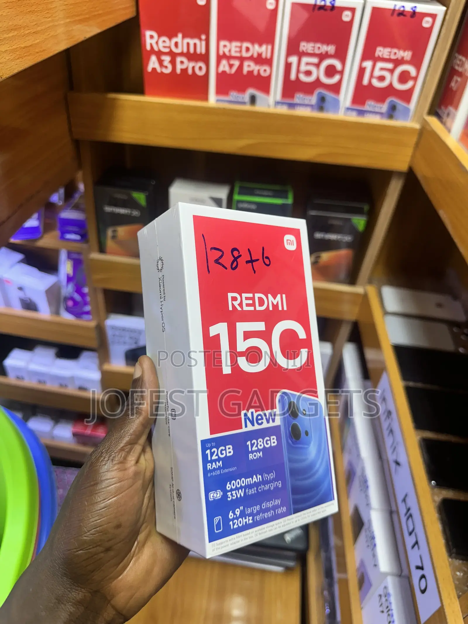 New Xiaomi Redmi 15C 4G 128 GB Blue