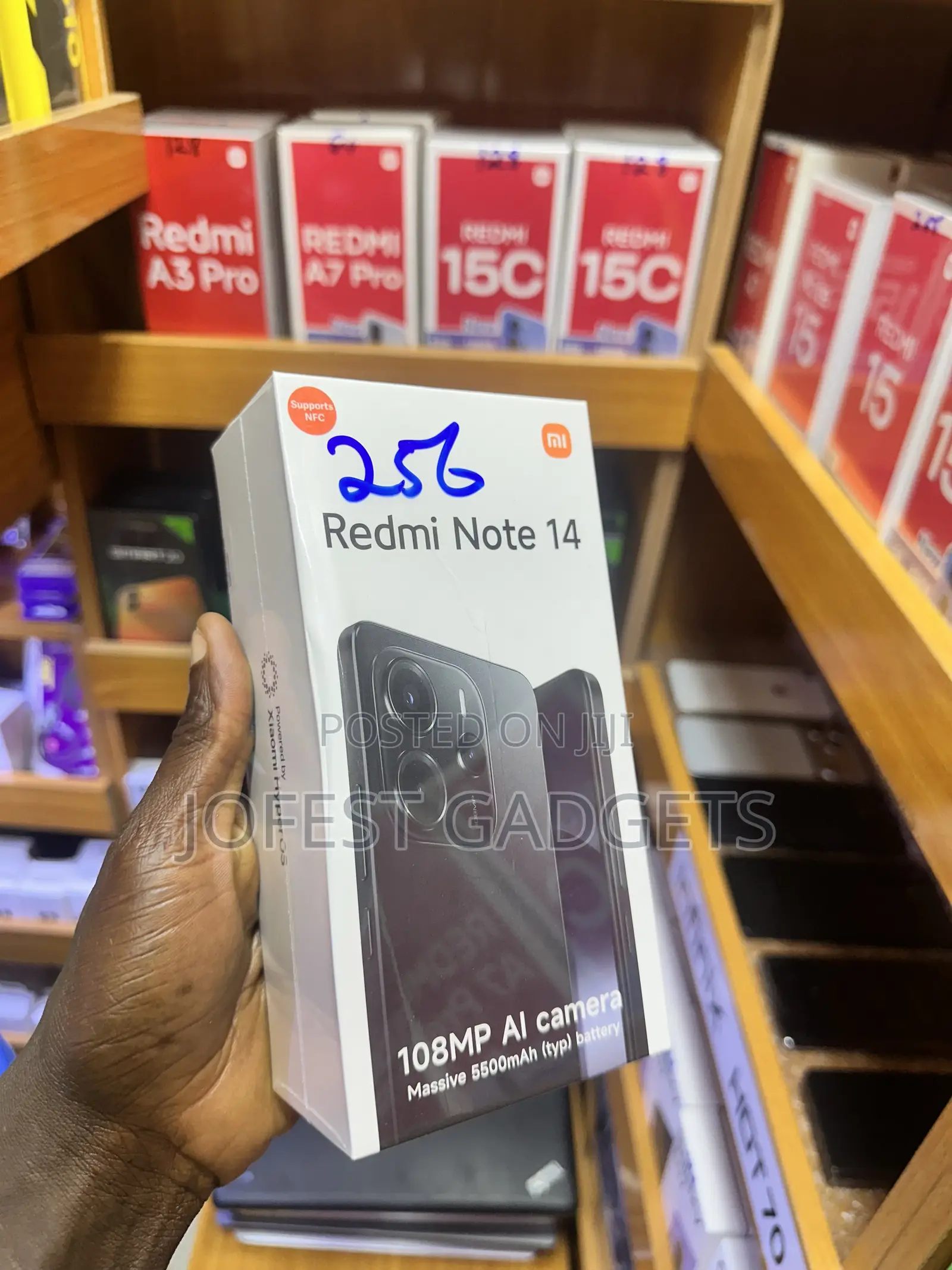 New Xiaomi Redmi Note 14 4G 256 GB Black