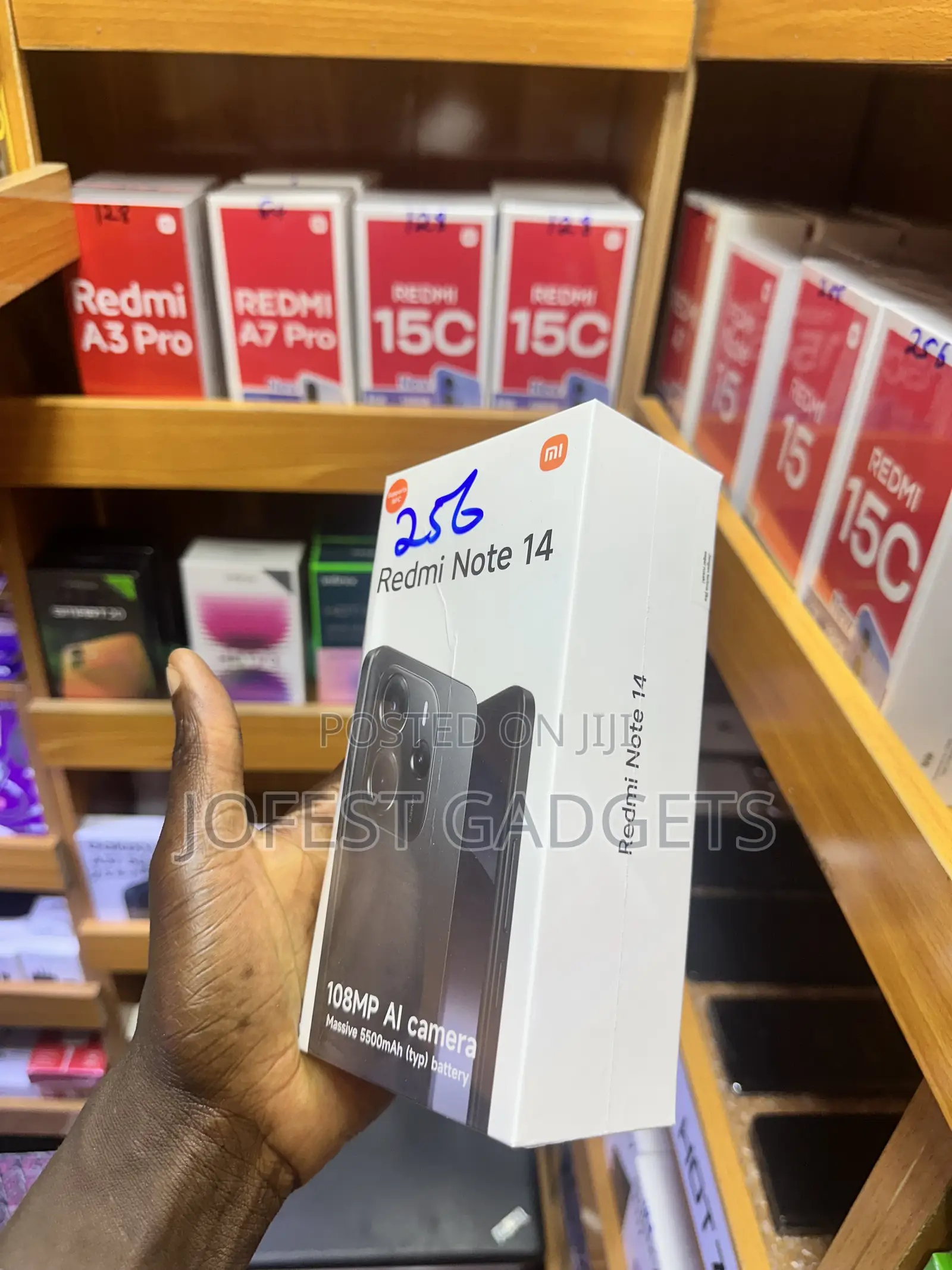 New Xiaomi Redmi Note 14 4G 256 GB Black