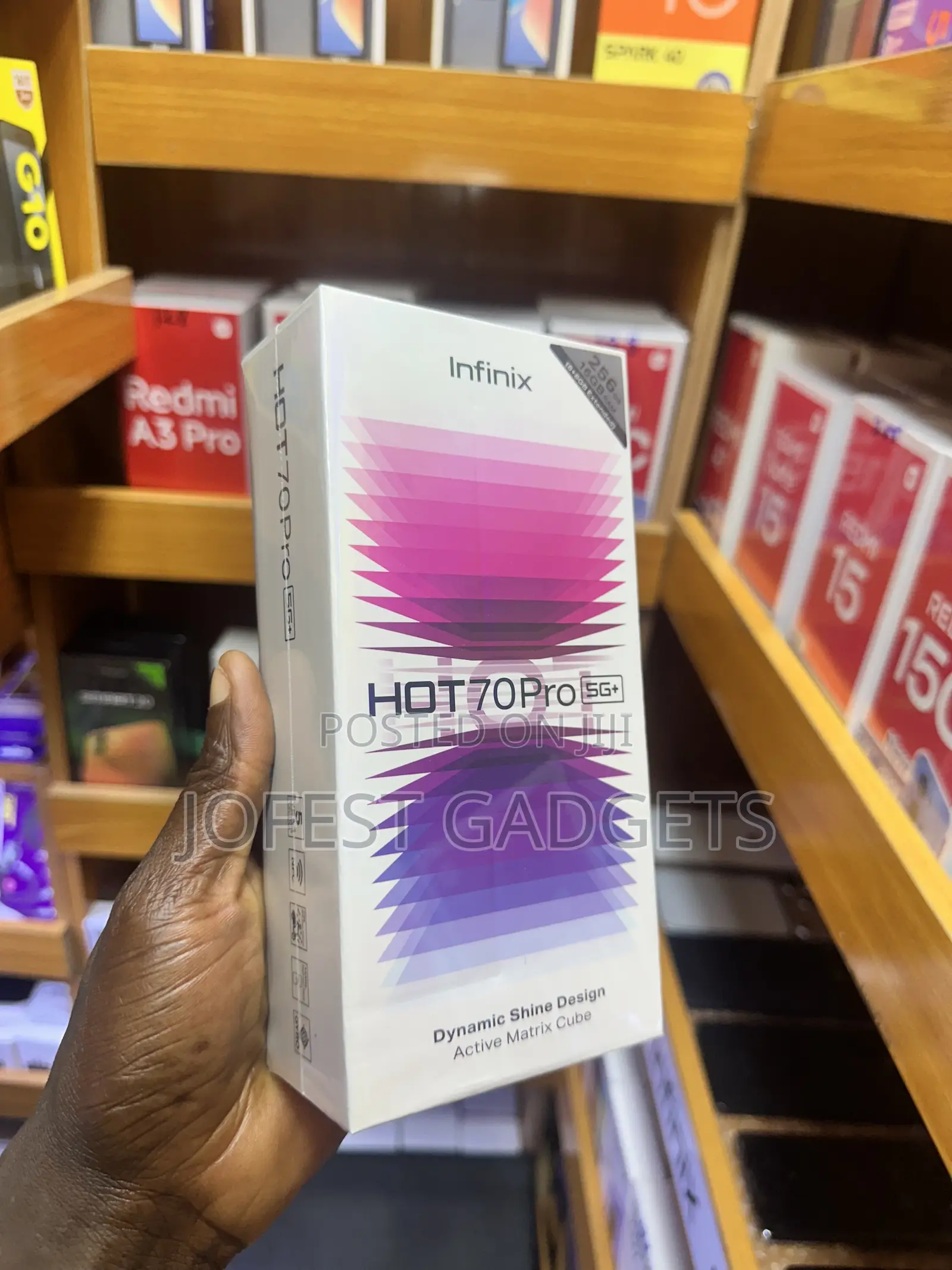 New Infinix Hot 70 Pro 256 GB Black