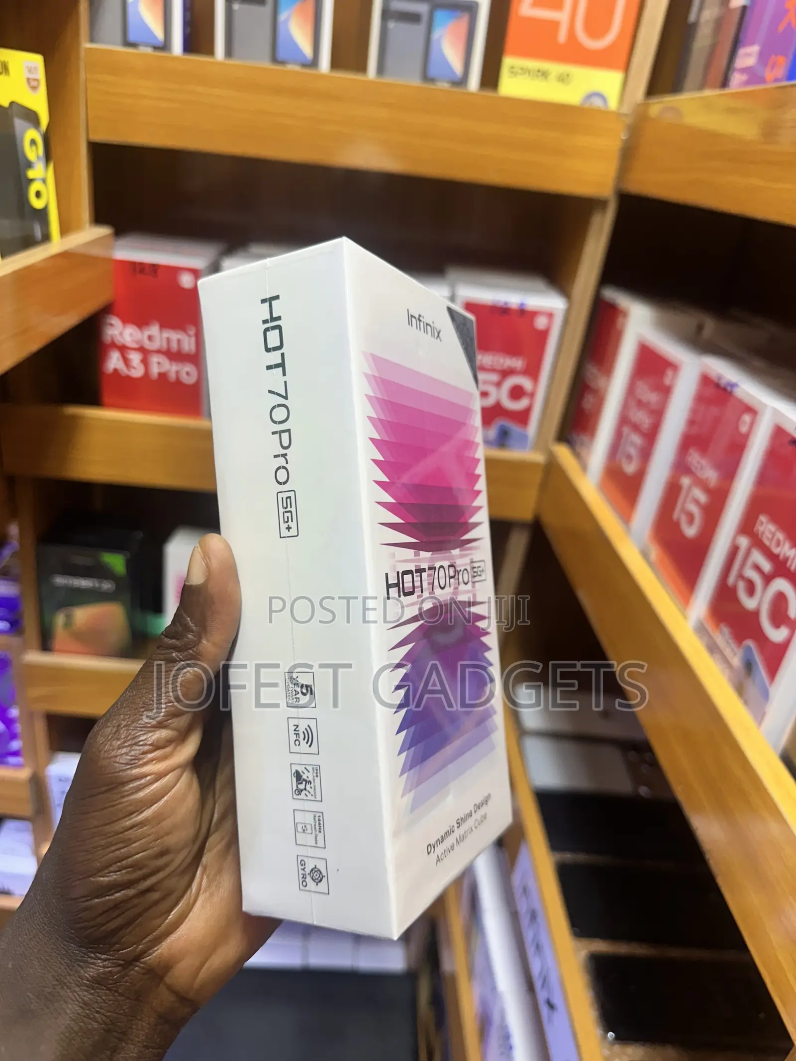 New Infinix Hot 70 Pro 256 GB Black
