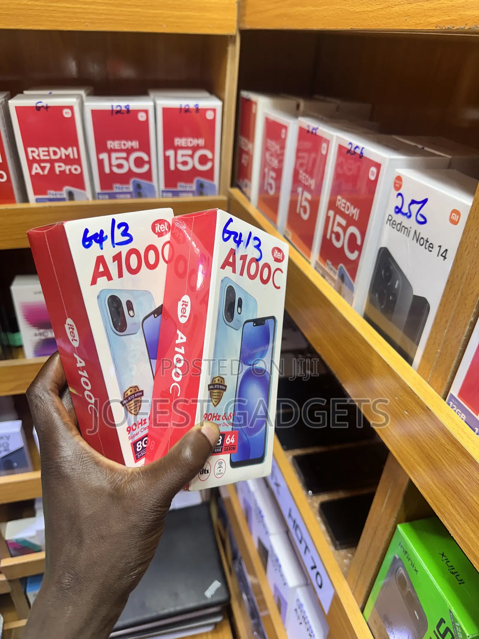 New Itel A100C 64 GB Blue