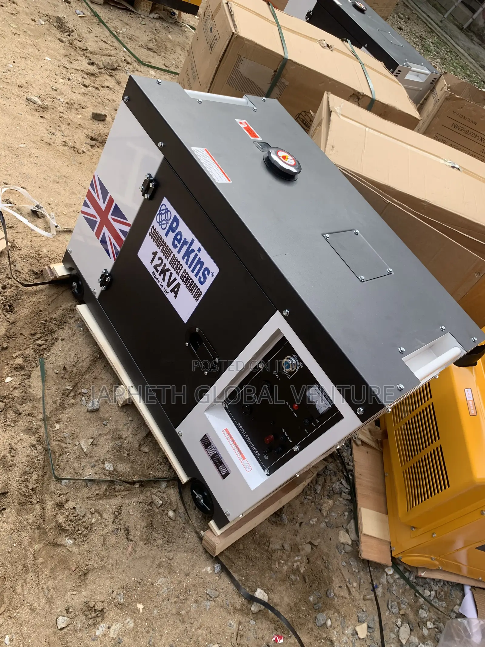 Reliable 12KVA Perkins Diesel Generator for Home Business