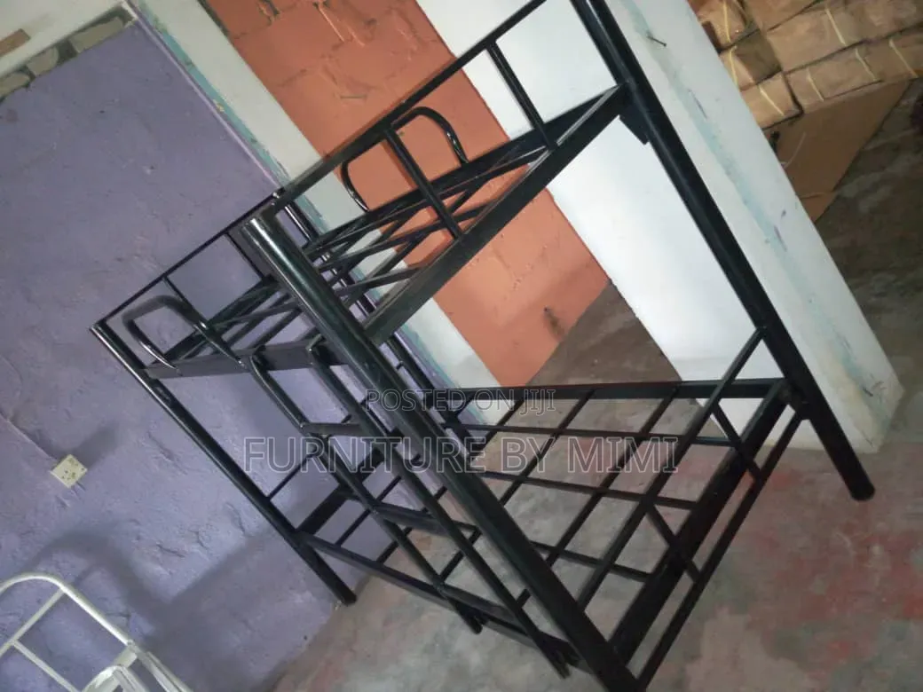 Heavy Duty Metal Double Bunk Bed Frame – Super Strong Durable