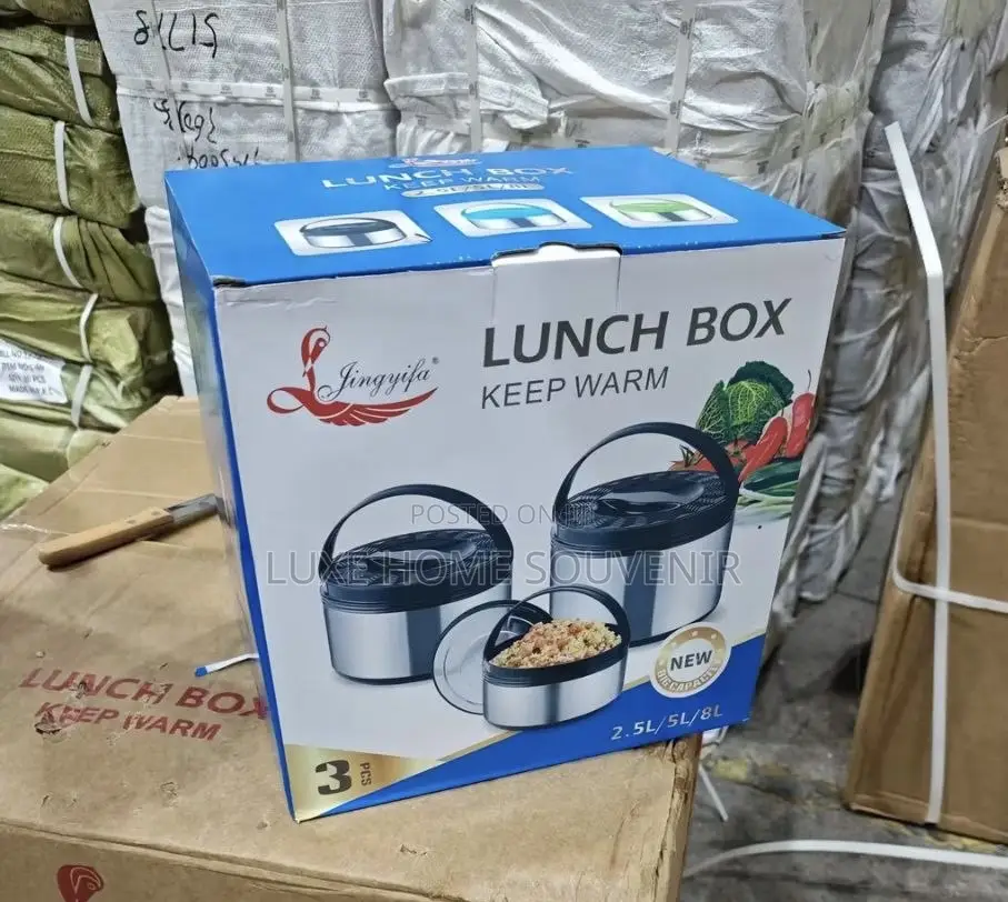 Portable Insulated Stainless Steel Lunch Box / Cooler