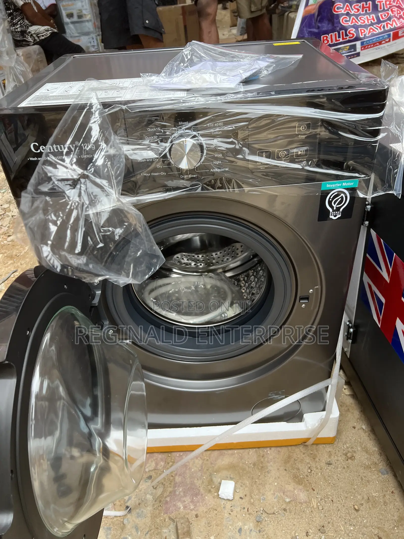Brand New 12kg Century Wash and Dry Machine
