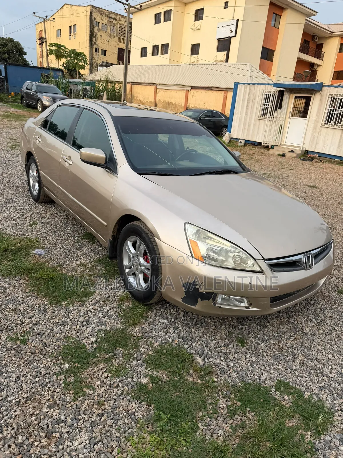 Honda Accord 2007 Gold