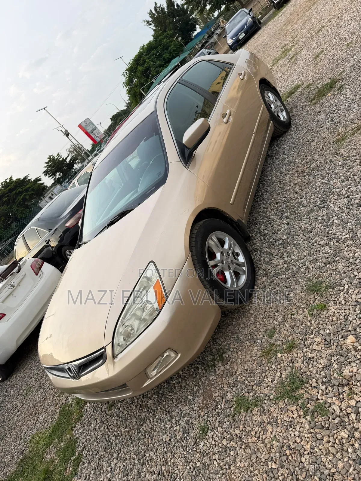 Honda Accord 2007 Gold