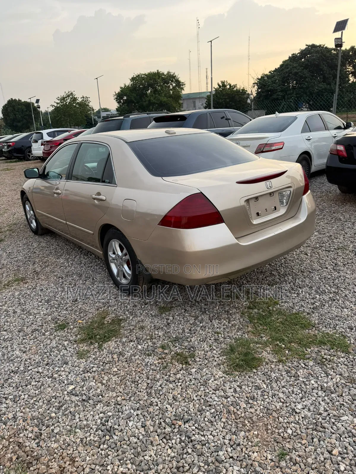 Honda Accord 2007 Gold