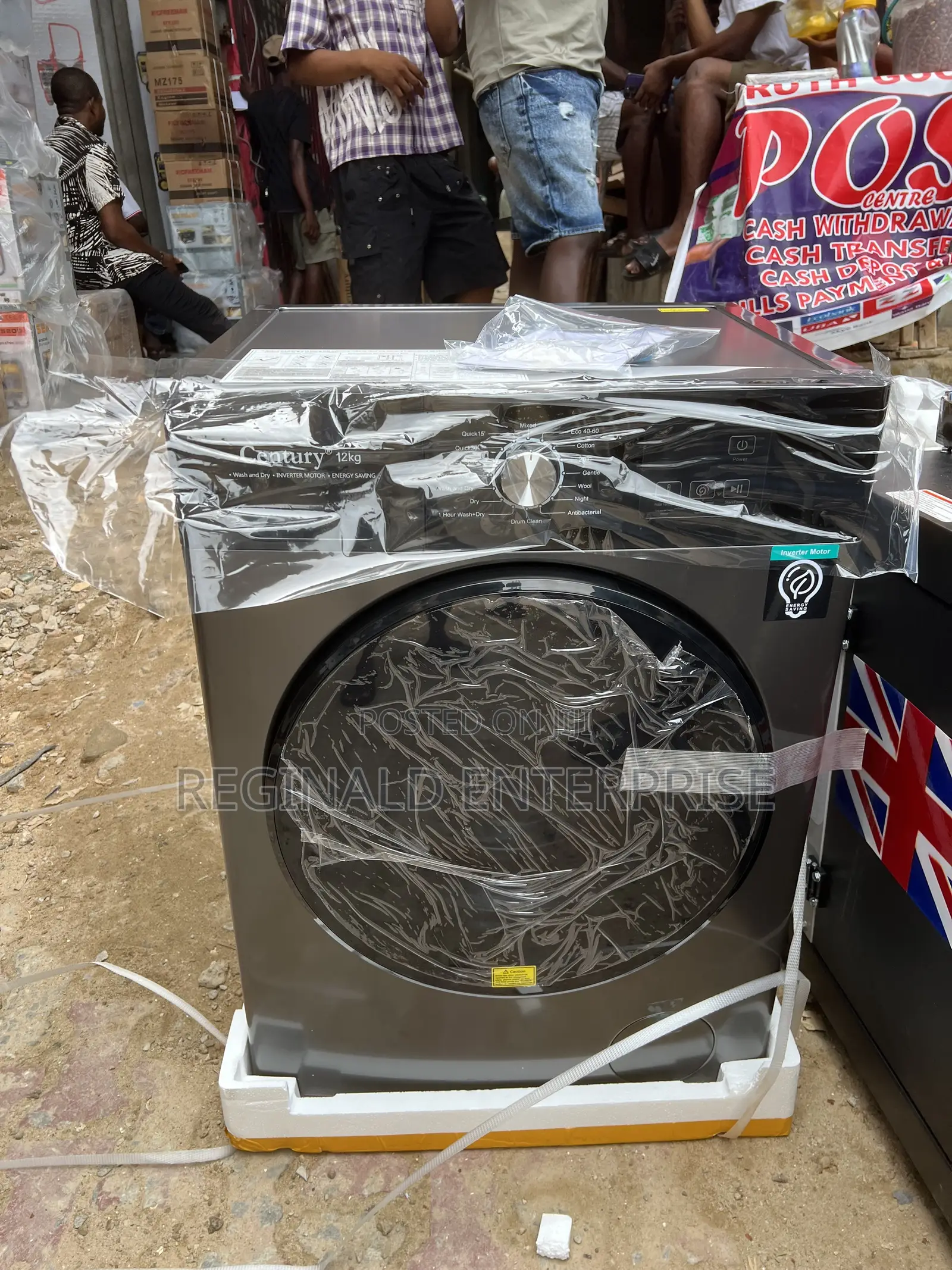 Century Washing Machine 12kg Capacity Wash and Dry