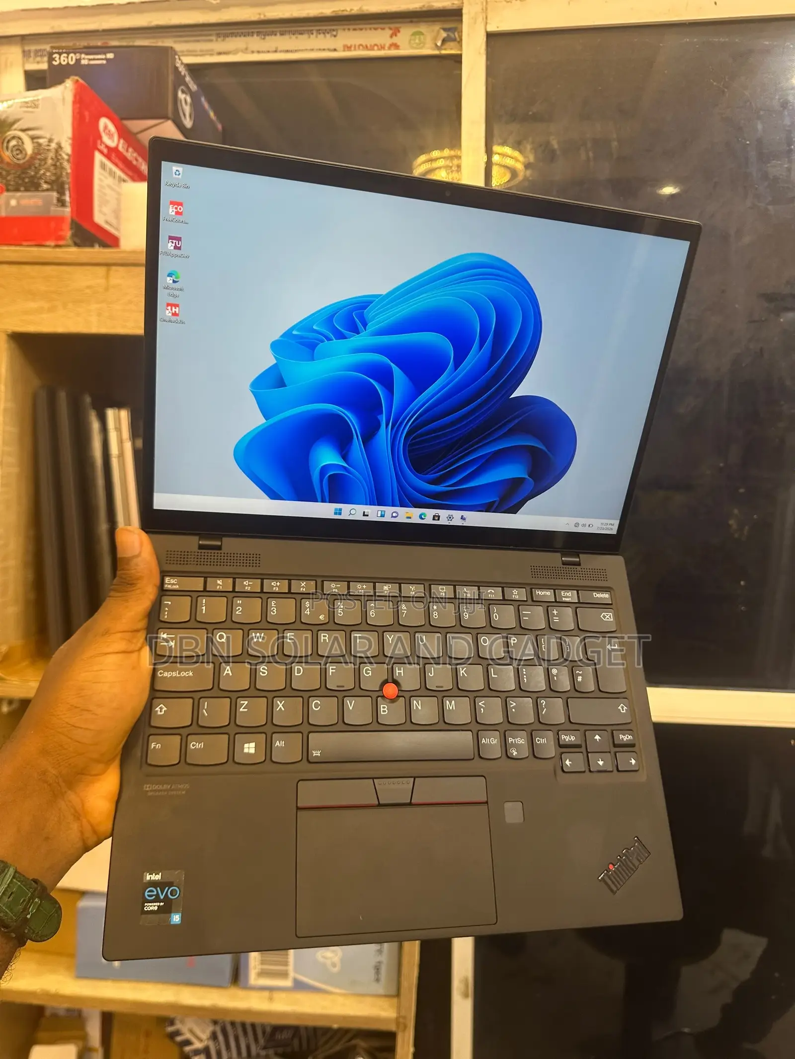 Laptop Lenovo ThinkPad X1 Carbon 16GB Intel Core i5 SSD 256GB