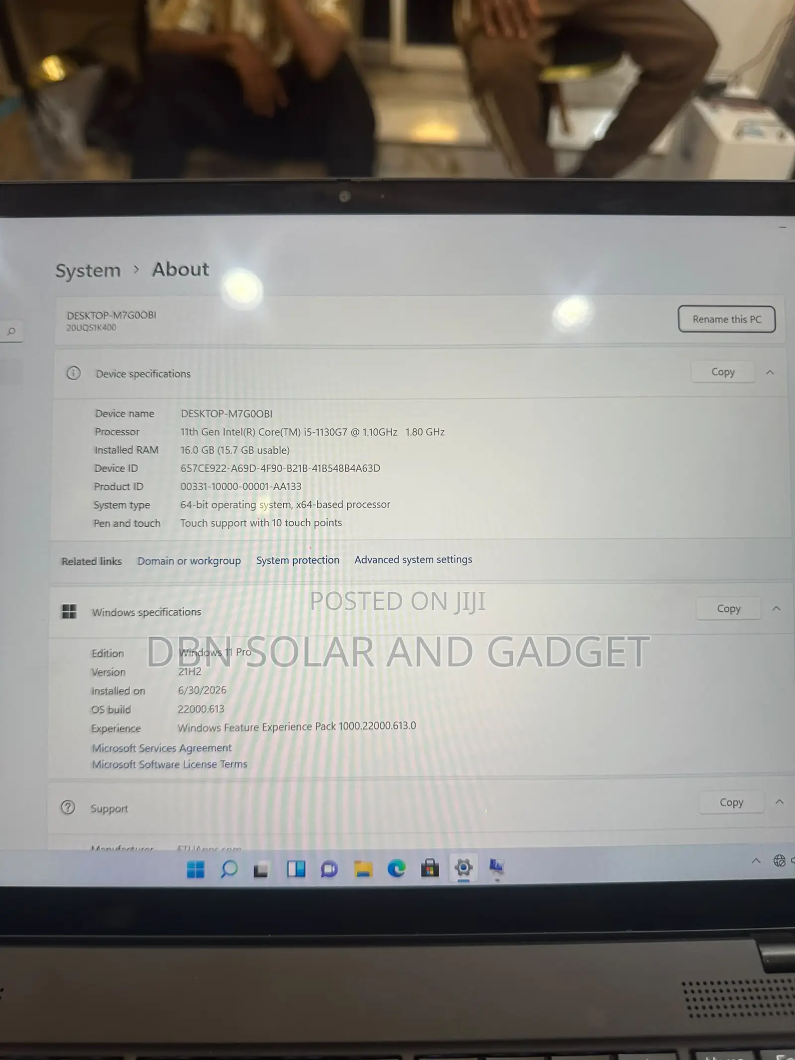 Laptop Lenovo ThinkPad X1 Carbon 16GB Intel Core i5 SSD 256GB