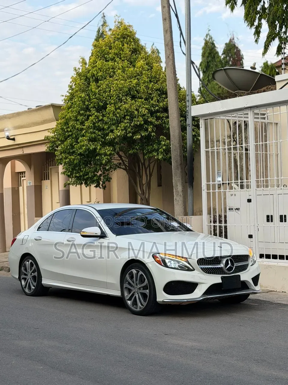 Mercedes-Benz C-Class 2017 White