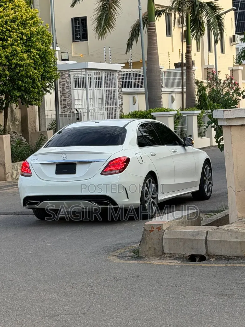 Mercedes-Benz C-Class 2017 White