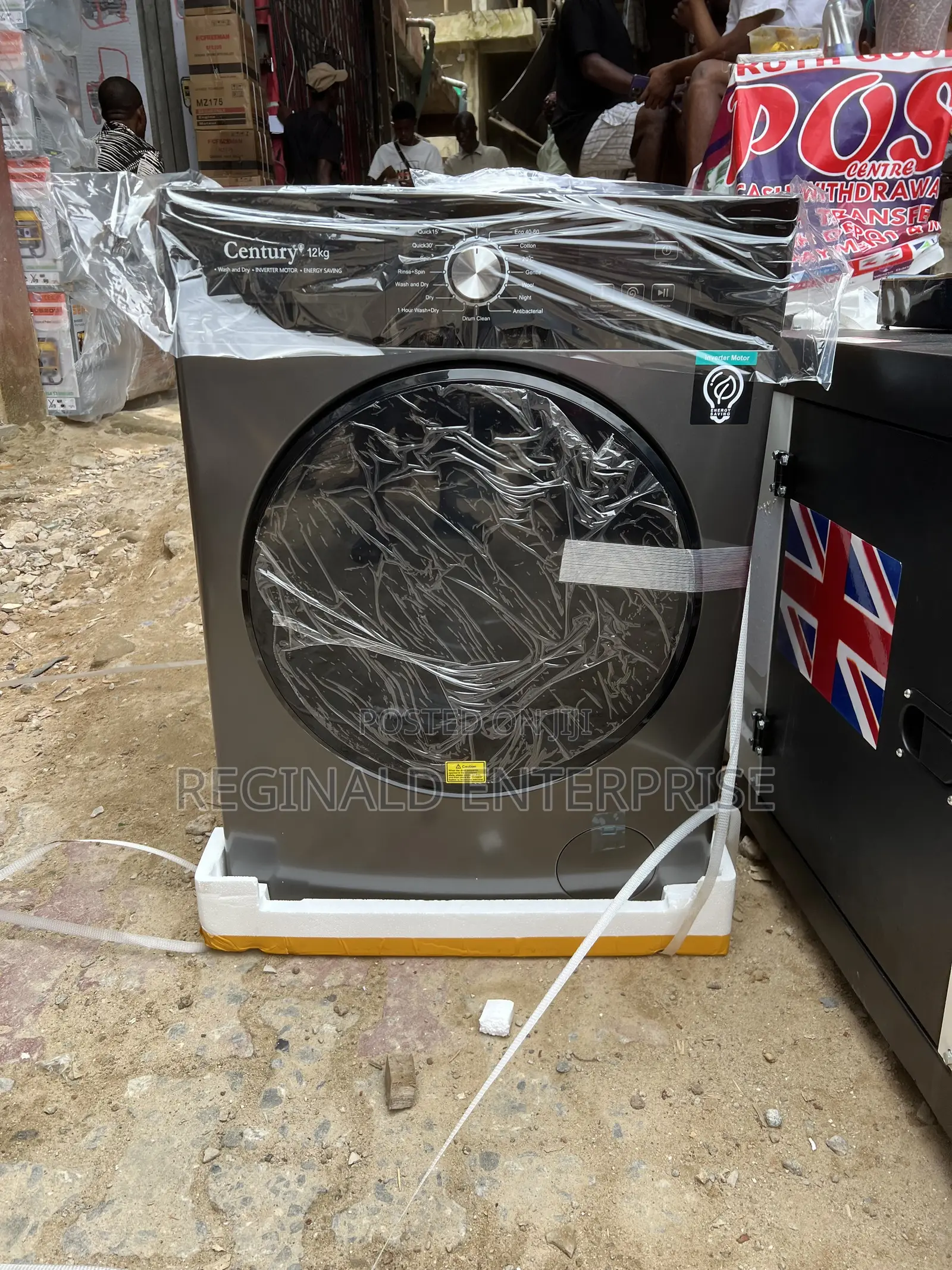 ()Century 12kg Washing Machine Wash and Dry