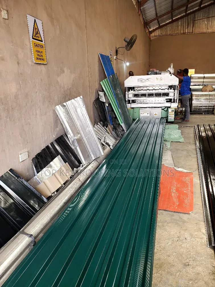 Original 0.50mm Green Longspan Aluminium Roofing Sheets