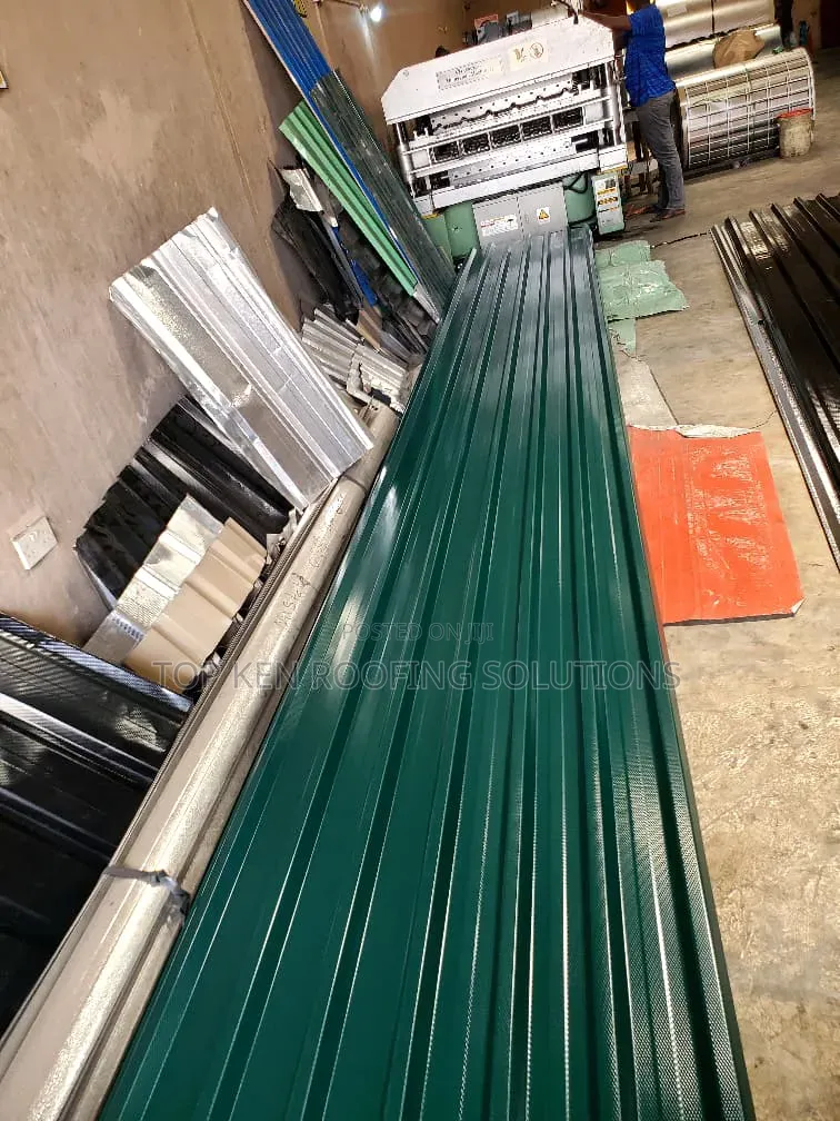 Original 0.50mm Green Longspan Aluminium Roofing Sheets