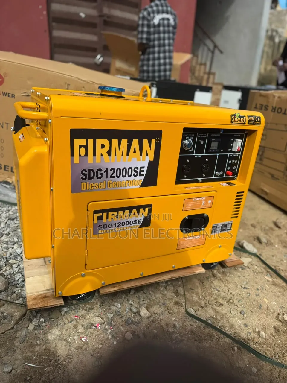 Silent and Efficient Firman 10kVA Diesel Generator