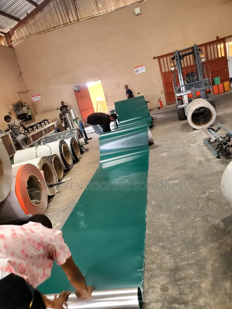 Original 0.55mm Green Longspan Aluminium Roofing Sheets