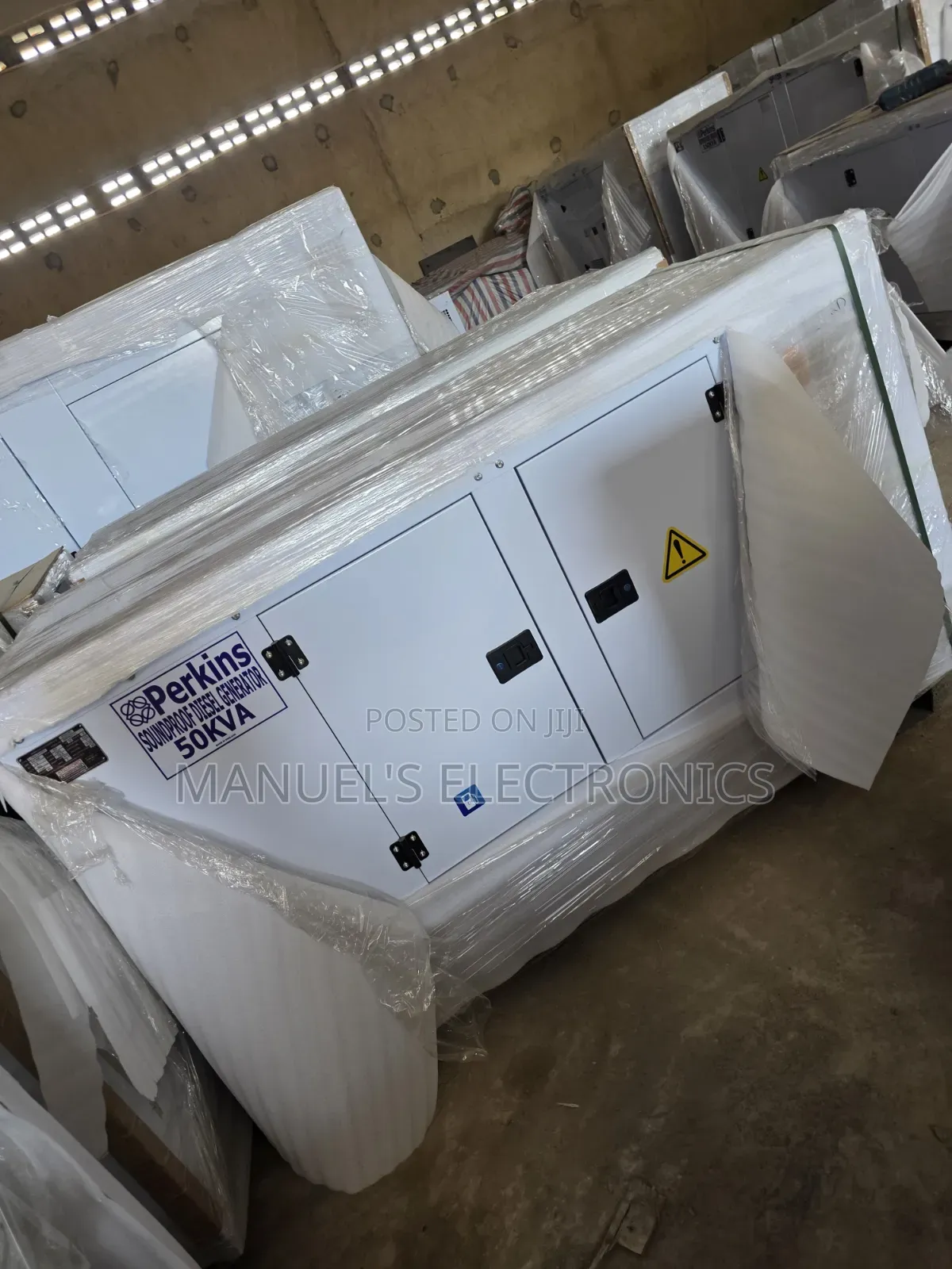 Heavy-Duty Sp50kva Brand New Perkins Diesel Soundproof Gen 2years Wty