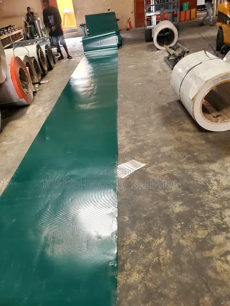 Original 0.45mm Green Plain Sheets Aluminium Roofing Sheets