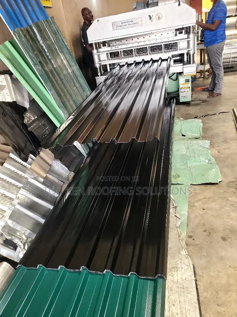 0.45mm Black Longspan Aluminium Roofing Sheets – Heavy Duty