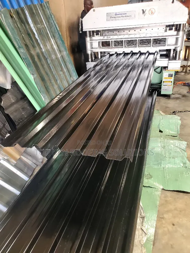 0.45mm Black Longspan Aluminium Roofing Sheets – Heavy Duty