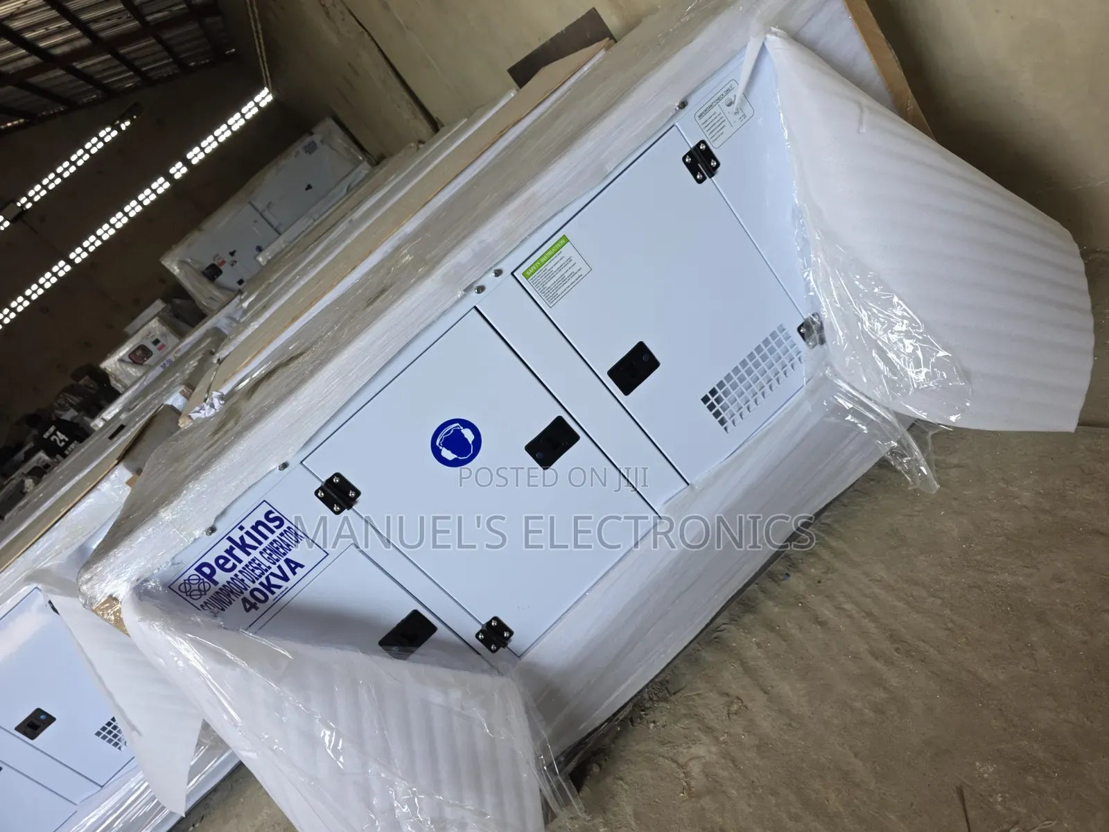 We Have Brand New Perkins 40kva Diesel Soundproof Gen 100%copper Coil