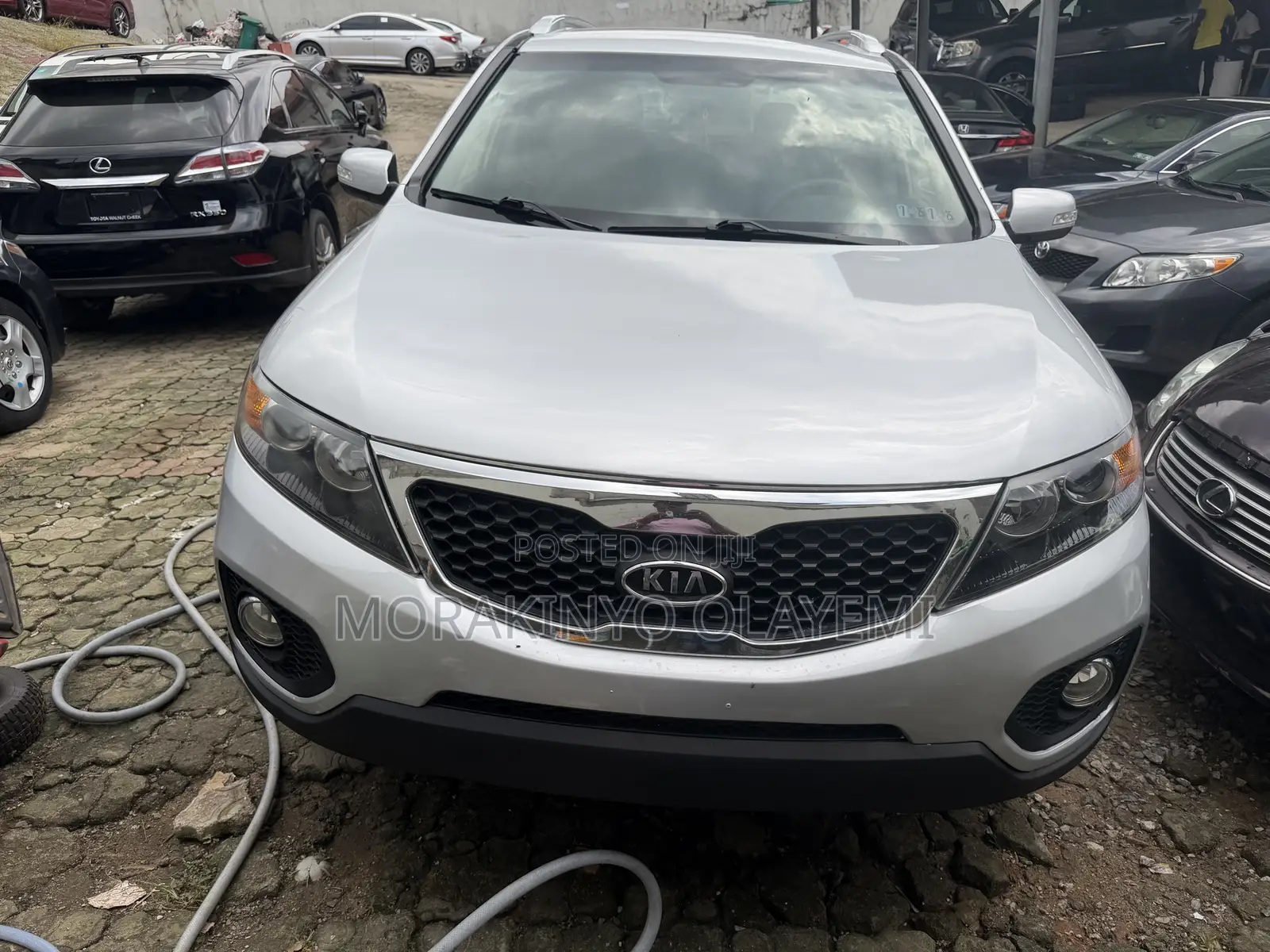 Kia Sorento EX 2012 Silver