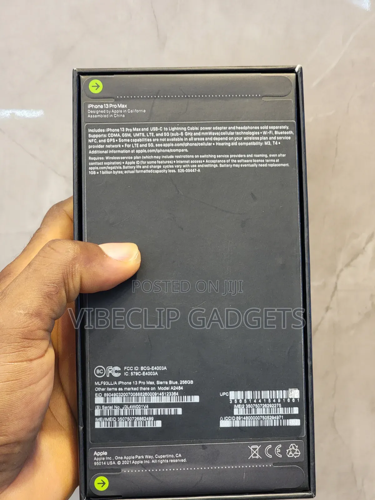 New Apple iPhone 13 Pro Max 256 GB Black