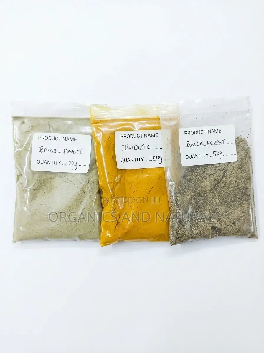 Brahmi, Turmeric Mix for Brain Health